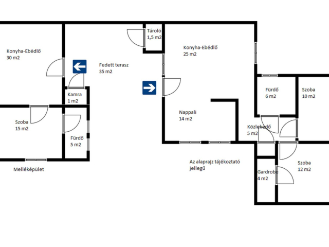 Béketelepi 2 generációs családi ház