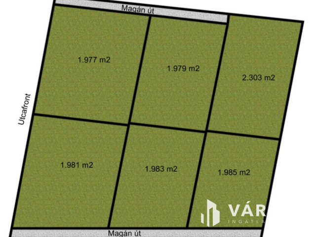 Újszeged zöldövezeti részén, építési telek!