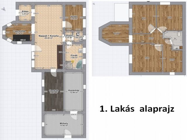 Családi ház + 3 apartman egyben kedvelt környéken!