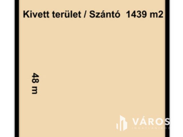 Újszeged-Szőreg határán 1439 m2-es terület eladó.