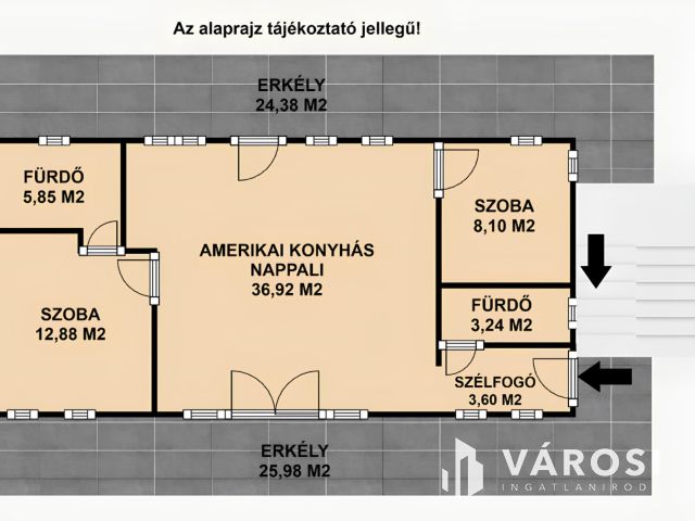 Gyönyörű lakás Siófok új építésű lakóparkjában