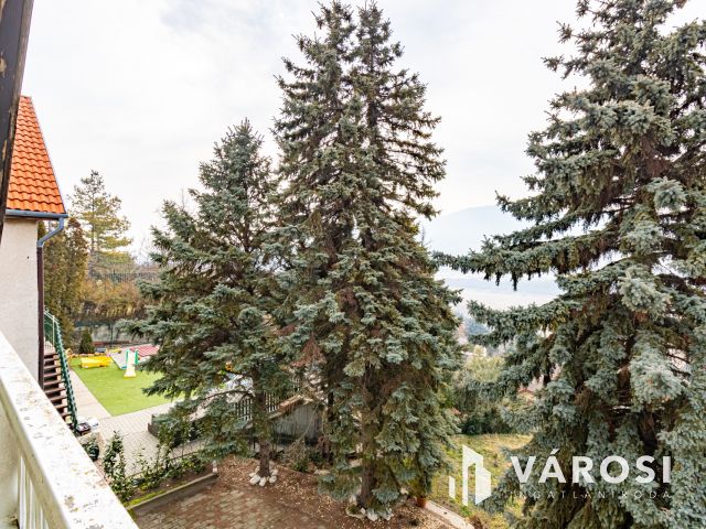 Pilisborosjenő és Budapest határán, panorámás családi ház