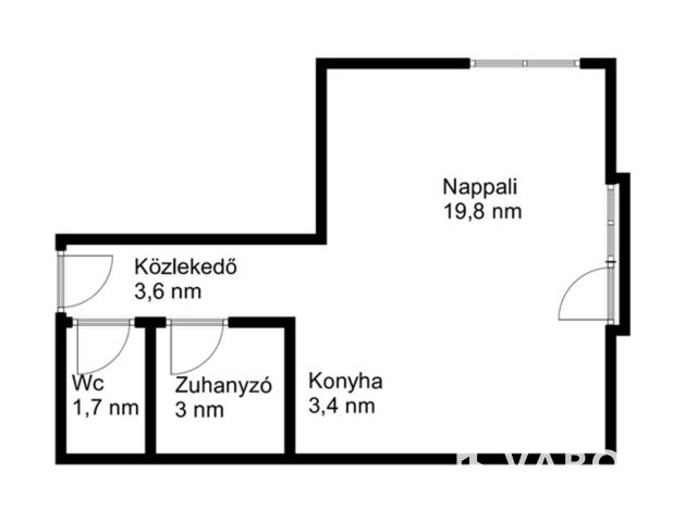 Új építésű lakás (A72), a Balatontól 200 méter távolságra