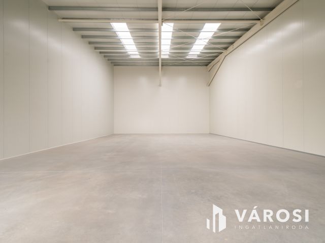 Eladó új, nagy belmagasságú raktár Vecsésen