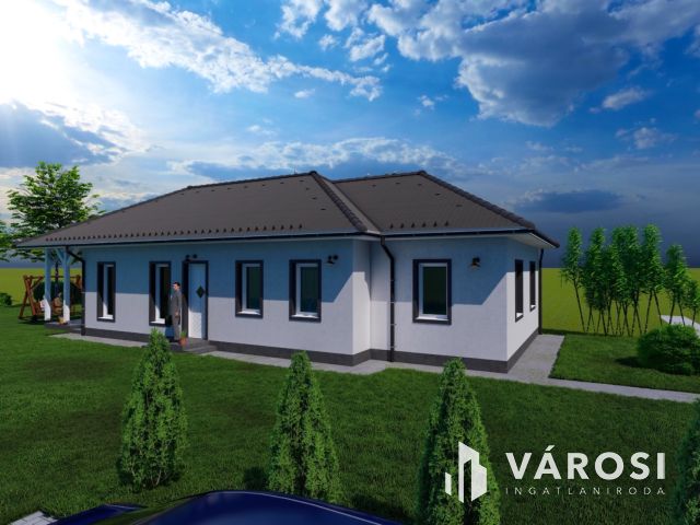 Új építésű ház kényelmes méretű telekkel Sándorfalván