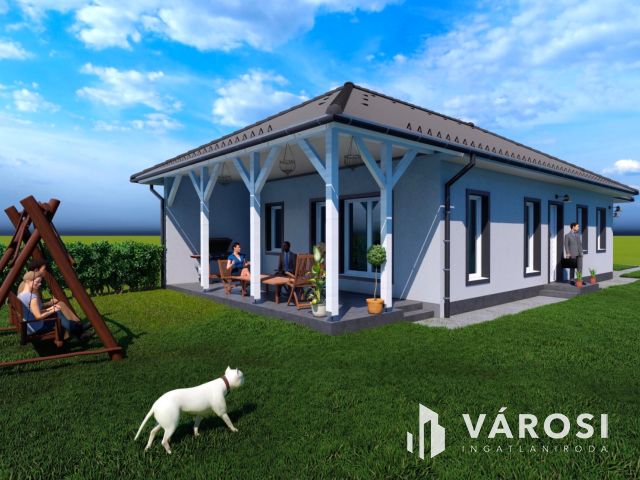 Új építésű ház kényelmes méretű telekkel Sándorfalván