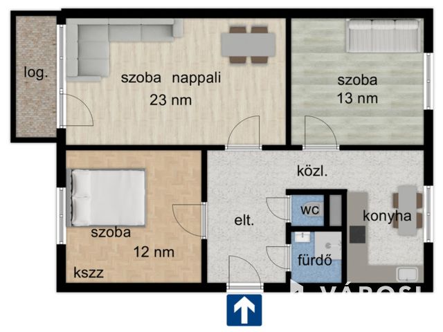 Etelka sori csodaszép lakás.