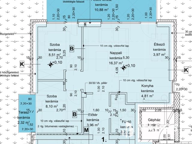Új,modern,kompakt,lakás a Remény projektben eladó.B1