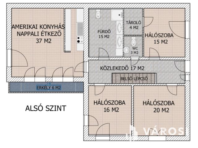 Újonnan felújított prémium házrész a Hegyvidéken kiadó