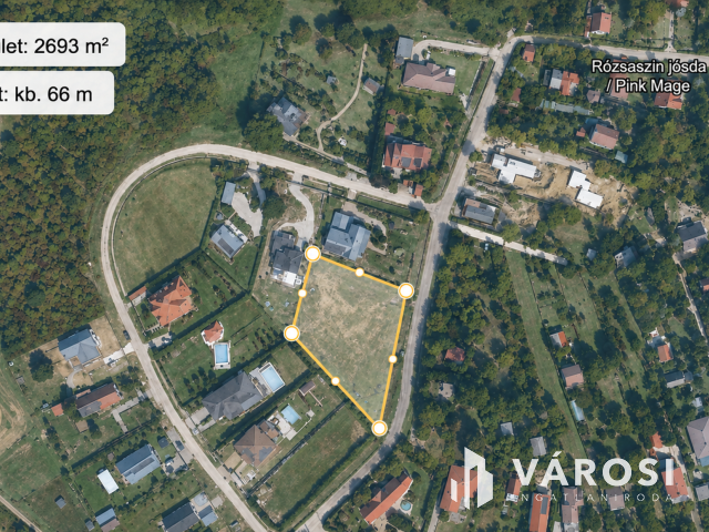 Örökpanorámás építési telkek, házprojekttel